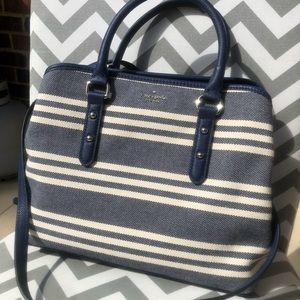 Kate Spade Blue and White Tote